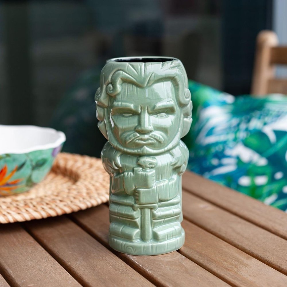SOLD Jon Snow Game of Thrones Geeki Tiki Ceramic Mug